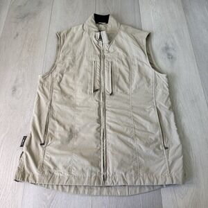 SCOTTEVEST TEC Travel Vest Mens M Medium  Multi Pocket Security Tan